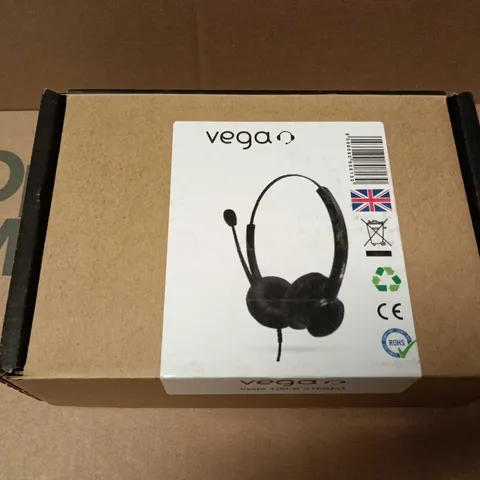 BOXED VEGA 100-B STEREO HEADSET