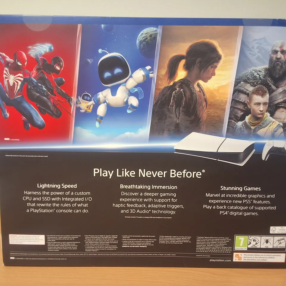 SEALED SONY PLAYSTATION 5 825GB DISC FREE EDITION CONSOLE - CFI-2116