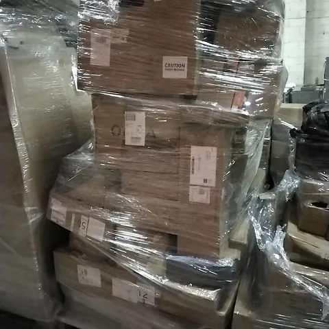 PALLET CONTAINING ASSORTED PRODUCTS INCLUDING LED FLUORESCENT LAMPS, ROBOT VACUUMS & SOUNDBAR SPEAKER