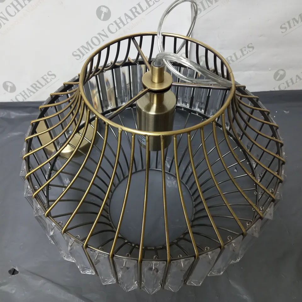 ALEXA CEILING PENDANT LIGHT FIXTURE RRP £50