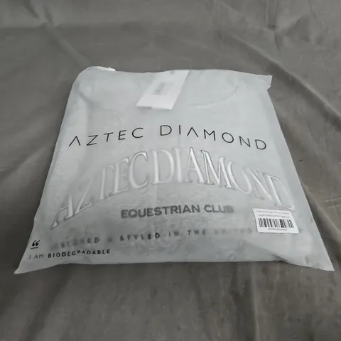 AZTEC DIAMOND EQUESTRIAN CLUB GREY EQ CLUB PULL ON HOODIE β MEDIUM
