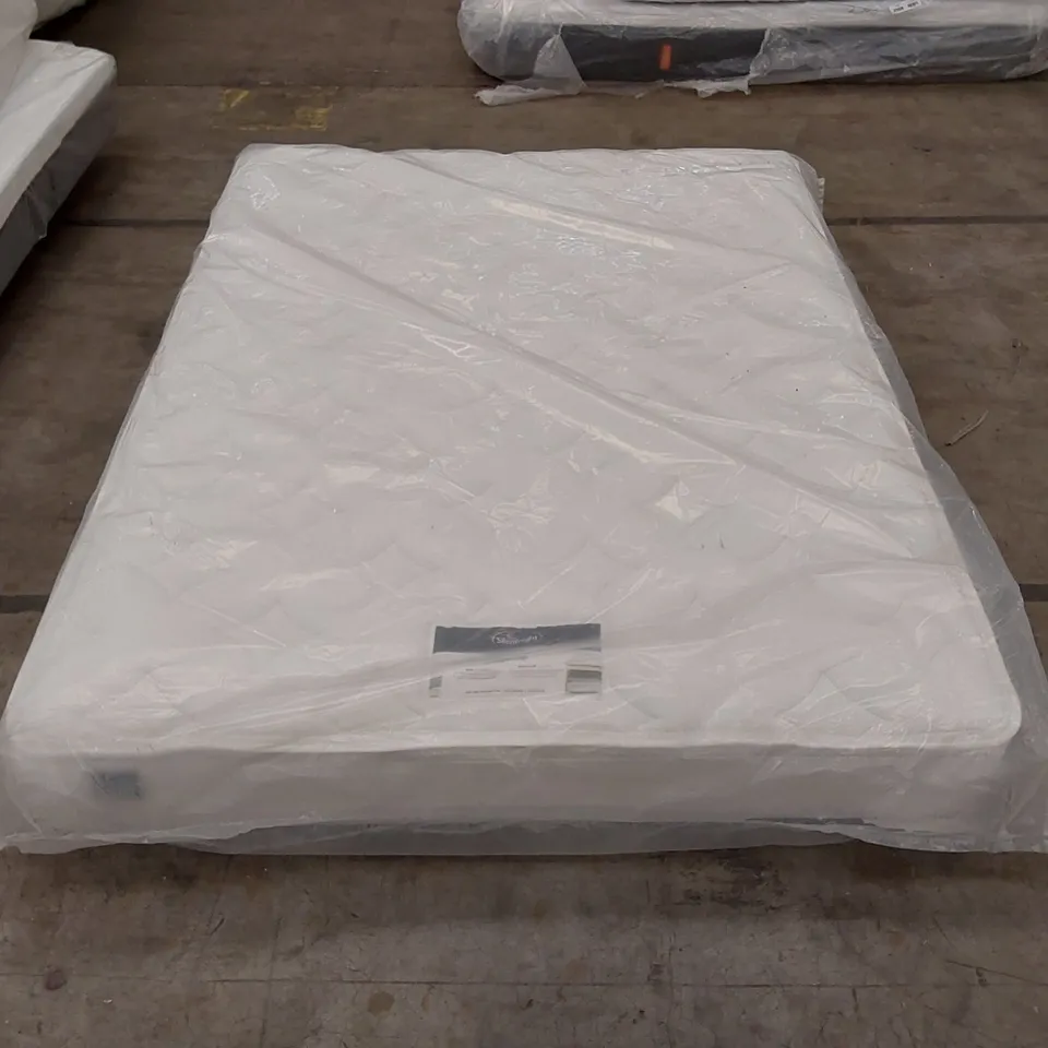 QUALITY BAGGED SILENTNIGHT 5' KINGSIZE ECO COMFORT LUXURY MIRACOIL PILLOWTOP MATTRESS 