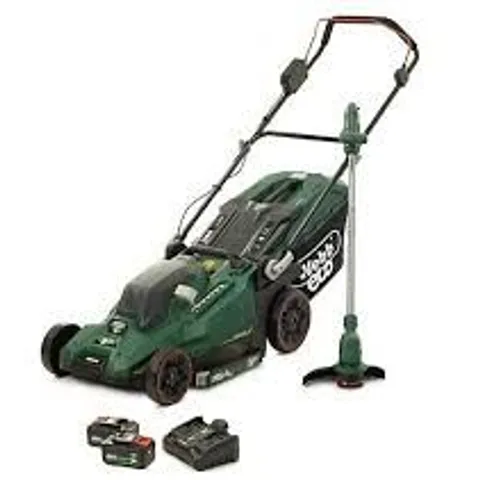 WEBB 40V 43CM ROTARY LAWNMOWER GRASS TRIMMER