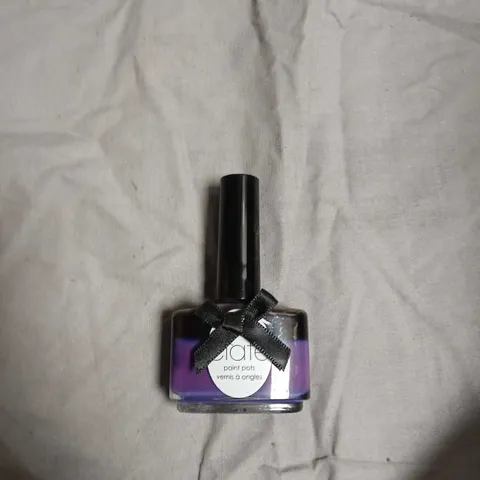 BOX OF APPROXIMATELY 60 CIATÉ LONDON PAINT POTS NAIL POLISH – TALENT SCOUT (PURPLE) -NO EXPIRY DATE SHOWN