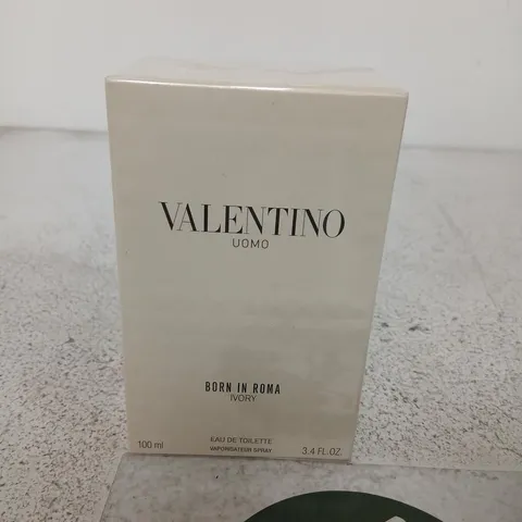VALENTINO UOMO BORN IN ROMA IVORY – EAU DE TOILETTE 100 ML (BOXED)