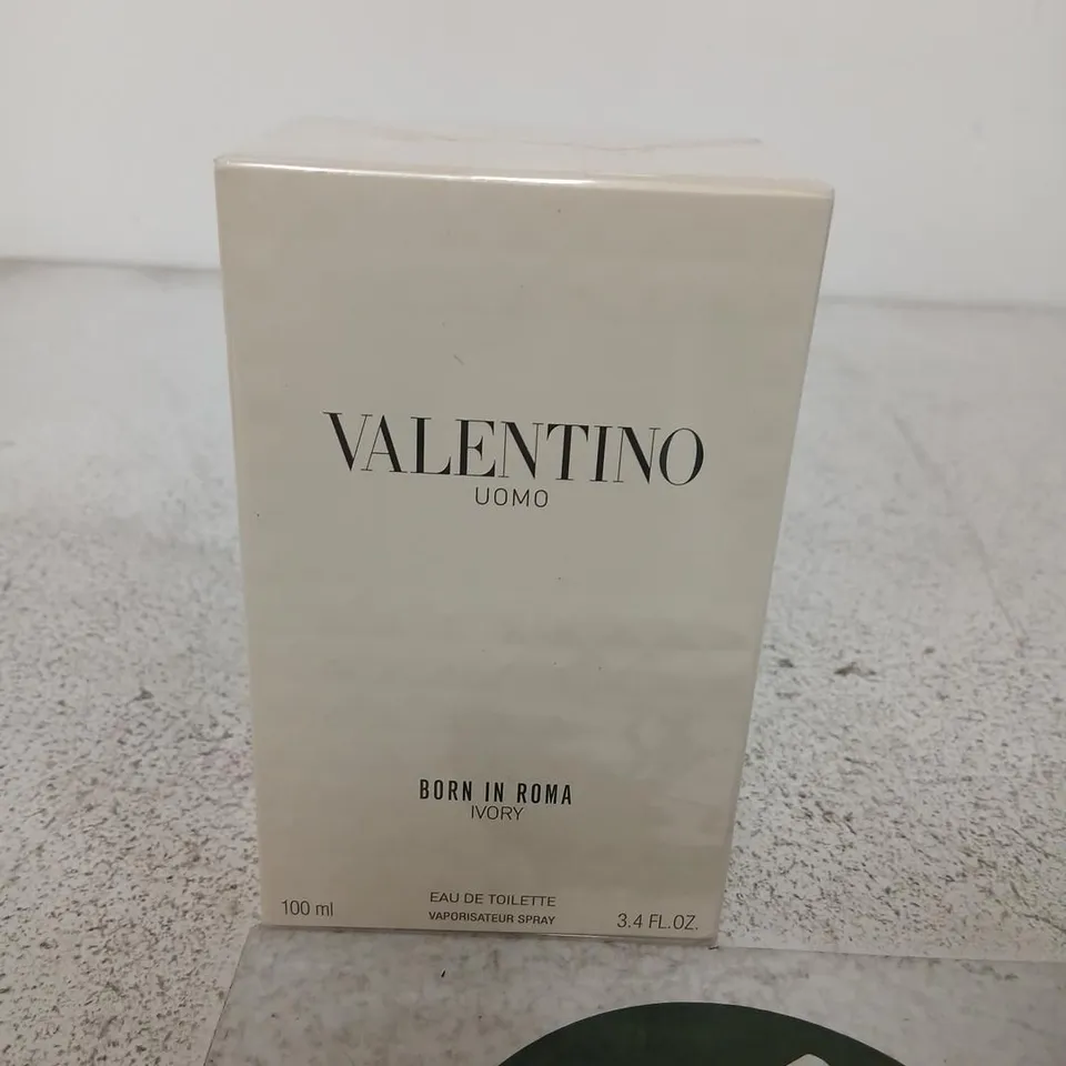 VALENTINO UOMO BORN IN ROMA IVORY – EAU DE TOILETTE 100 ML (BOXED) 
