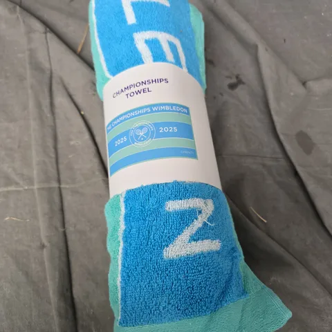 WIMBLEDON 2025 CHAMPIONSHIPS TOWEL 