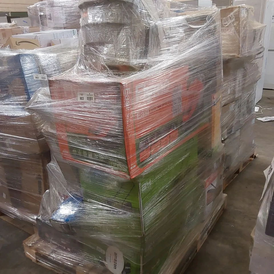 PALLET OF APPROXIMATELY 15 UNPROCESSED RAW RETURN HOUSEHOLD AND ELECTRICAL GOODS TO INCLUDE;