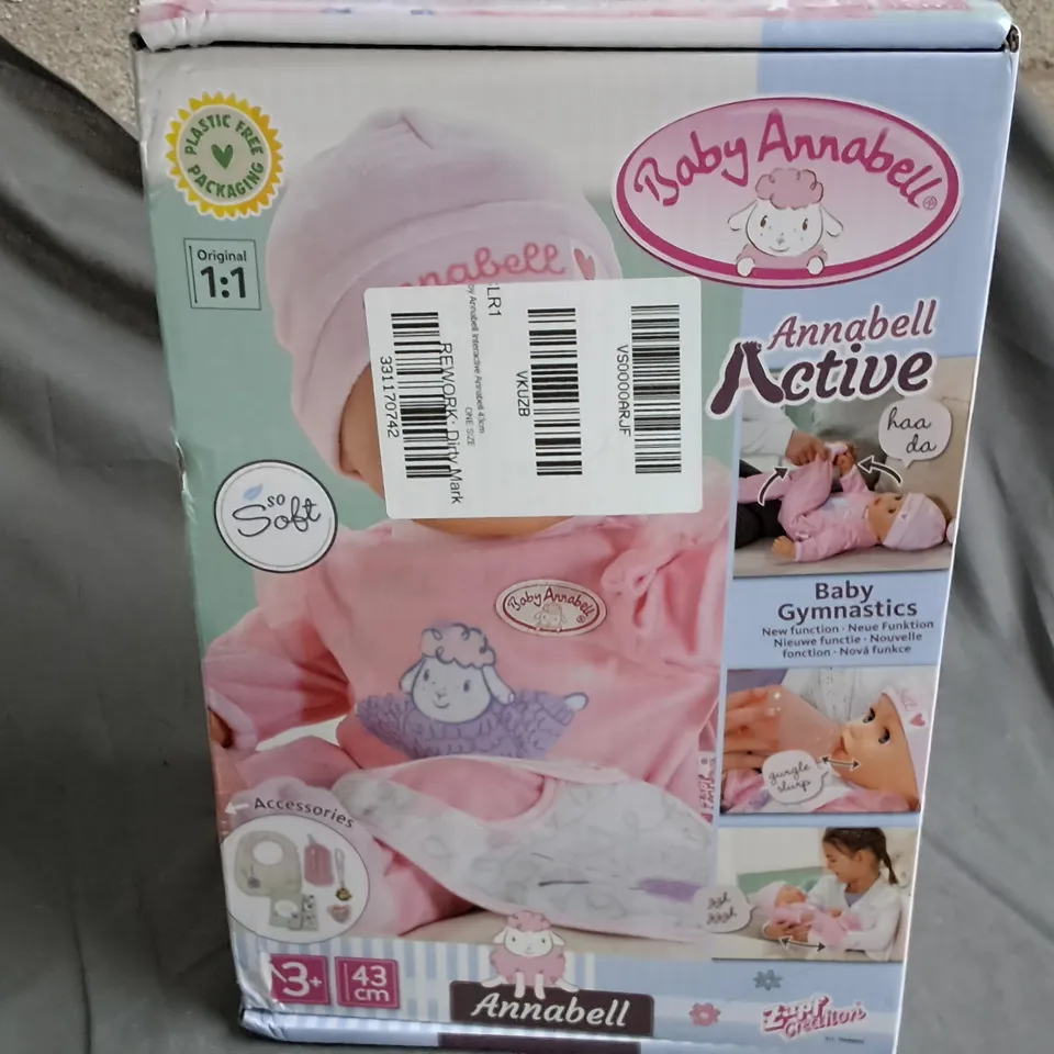 INTERACTIVE BABY ANNABELL  RRP £64.99