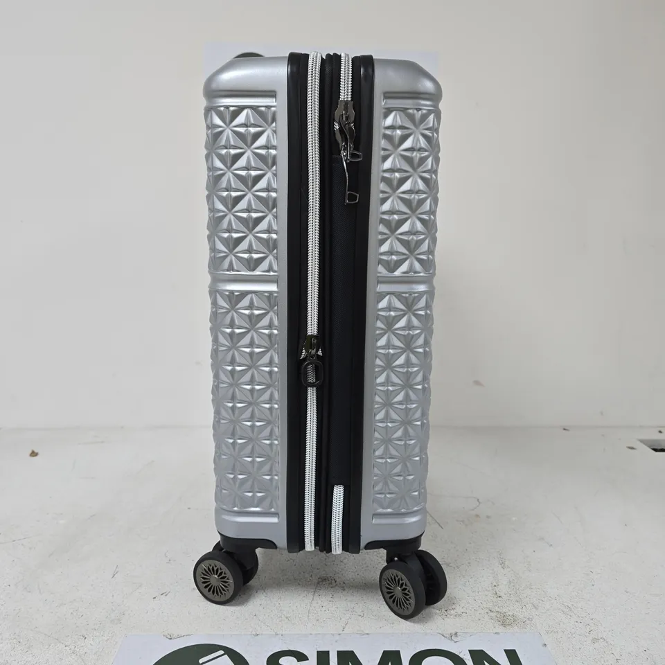 ROCK LUGGAGE MAYA CABIN SUITCASE - SILVER