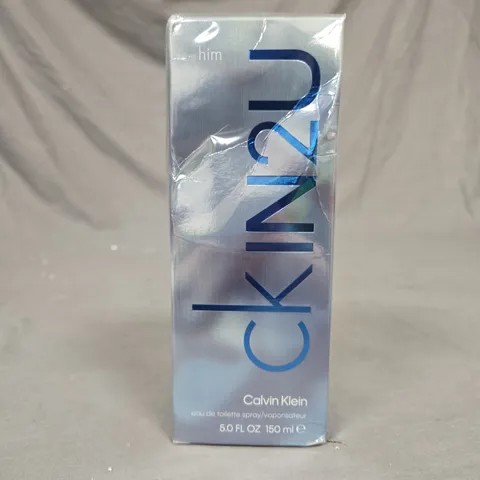 CALVIN KLEIN CK IN2U HIM EAU DE TOILETTE 150 ML – BOXED
