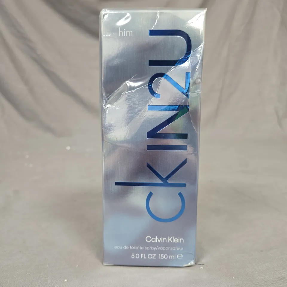 CALVIN KLEIN CK IN2U HIM EAU DE TOILETTE 150 ML – BOXED