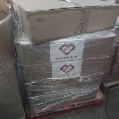 PALLET TO CONTAIN APPROX. 5 X LOVEBURN SQUARE FIRE PITS