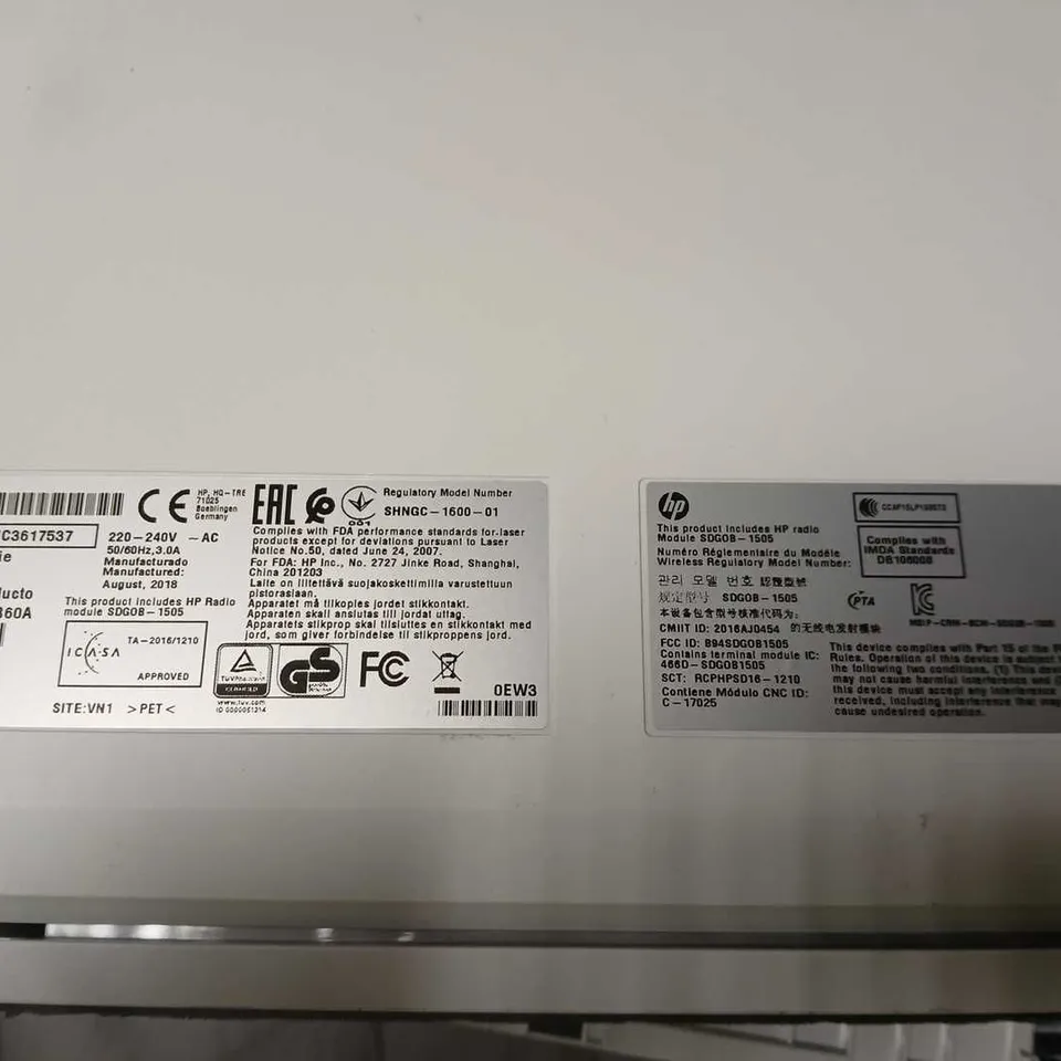 HP COLOR LASERJET PRO M254DW PRINTER 
