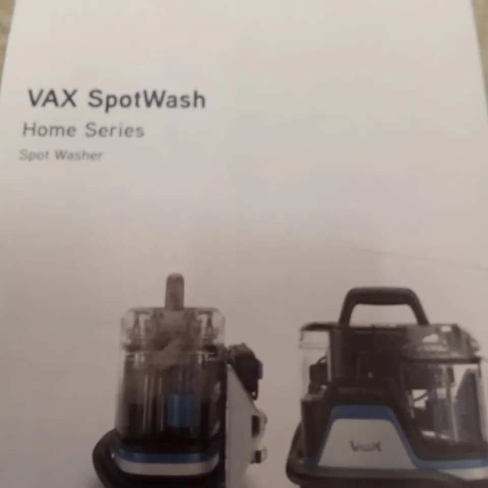 BOXED VAX SPOTWASH HOME DUO RRP £149