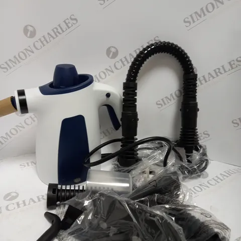BOXED 10-IN-1 HANDHELD PRESSURIZED STEAM CLEANER