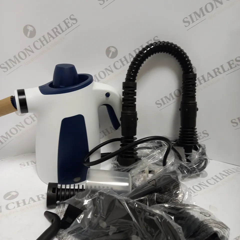 BOXED 10-IN-1 HANDHELD PRESSURIZED STEAM CLEANER