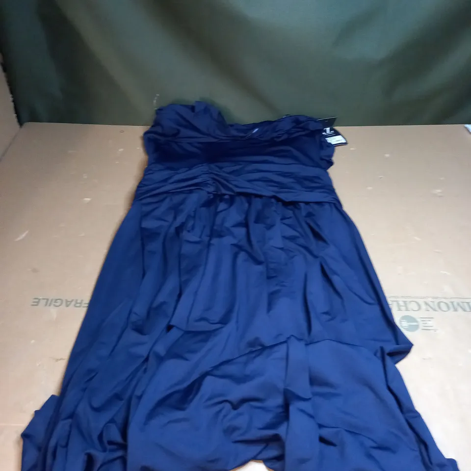 IZ ABEL WRAP FRONT MIDI DRESS SIZE 16
