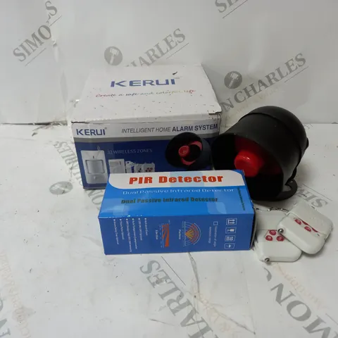 BOXED KERUI INTELLIGENT HOME ALARM SYSTEM 