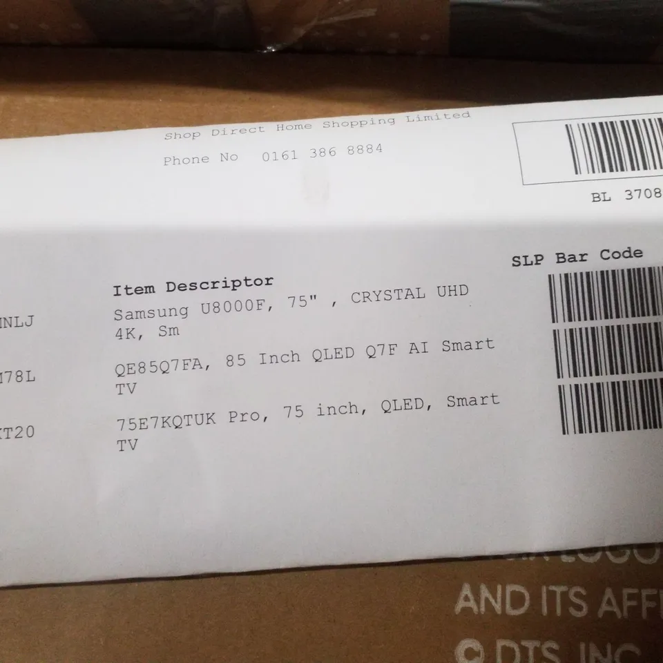 PALLET CONTAINING APPROXIMATELY 4 ASSORTED DAMAGED TVS