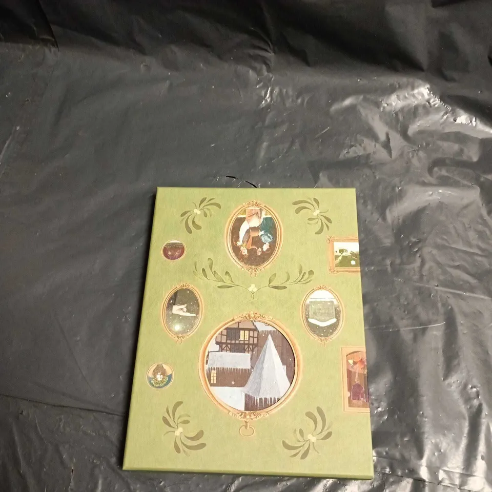 A CHRISTMAS CAROL BY CHARLES DICKENS – FOLIO SOCIETY EDITION, GREEN CLOTH-BOUND COVER