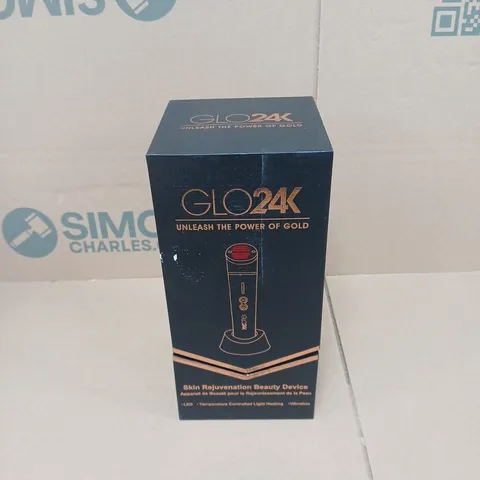 GLO24K SKIN REJUVENATION BEAUTY DEVICE BOXED
