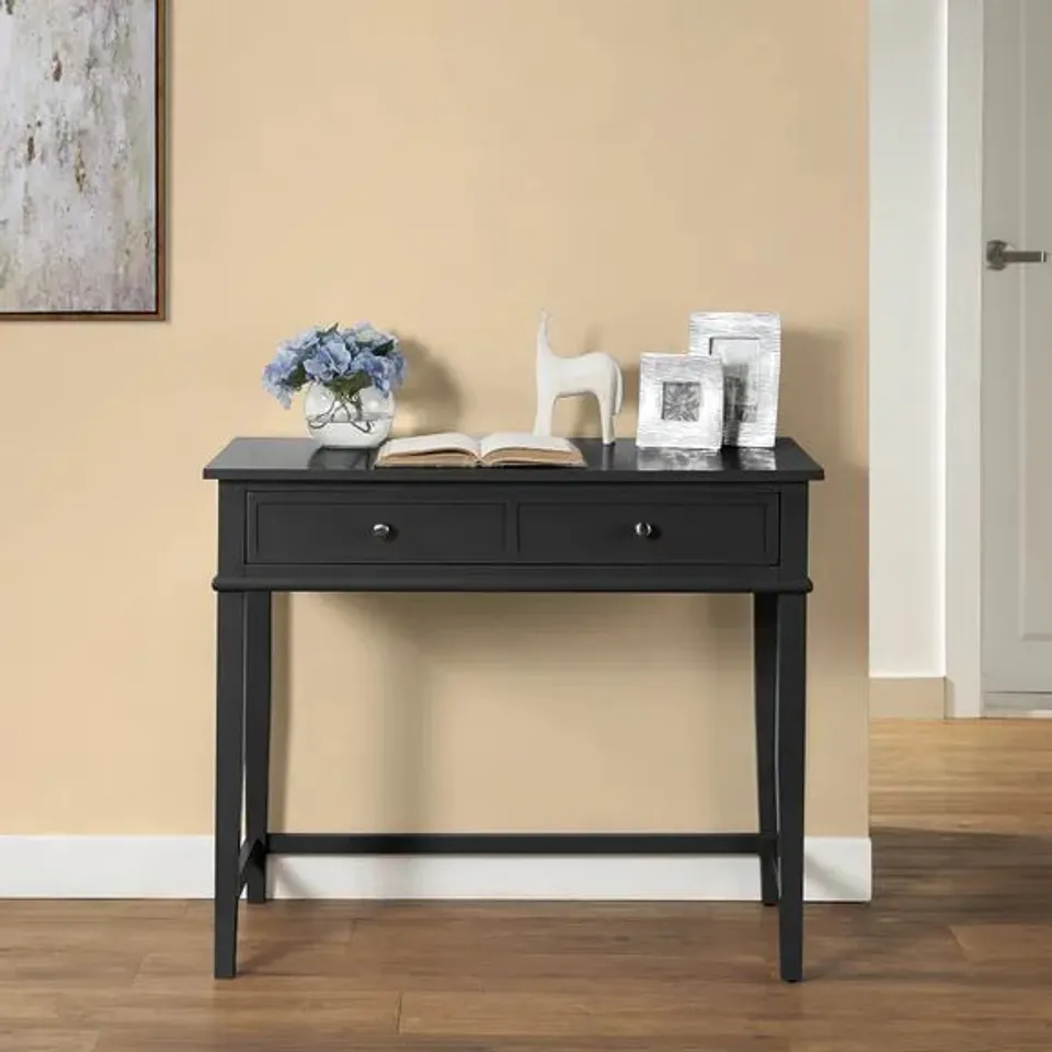 BOXED FRANKLIN DESK IN BLACK 
