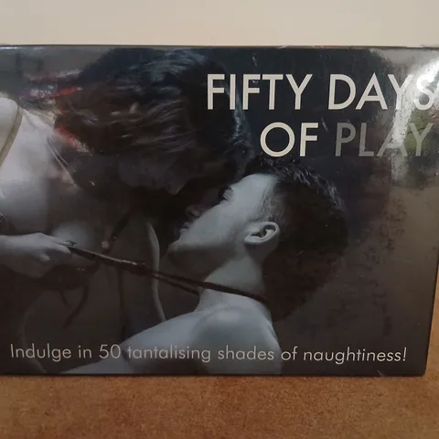 FIFTY DAYS OF PLAY – EROTIC CARD GAME (BOXED)