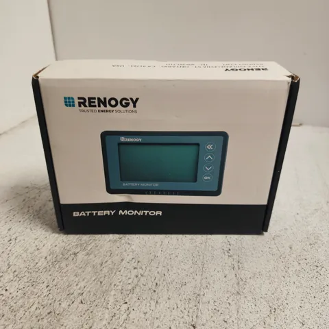BOXED AND SEALED RENOGY BATTERY MONITOR