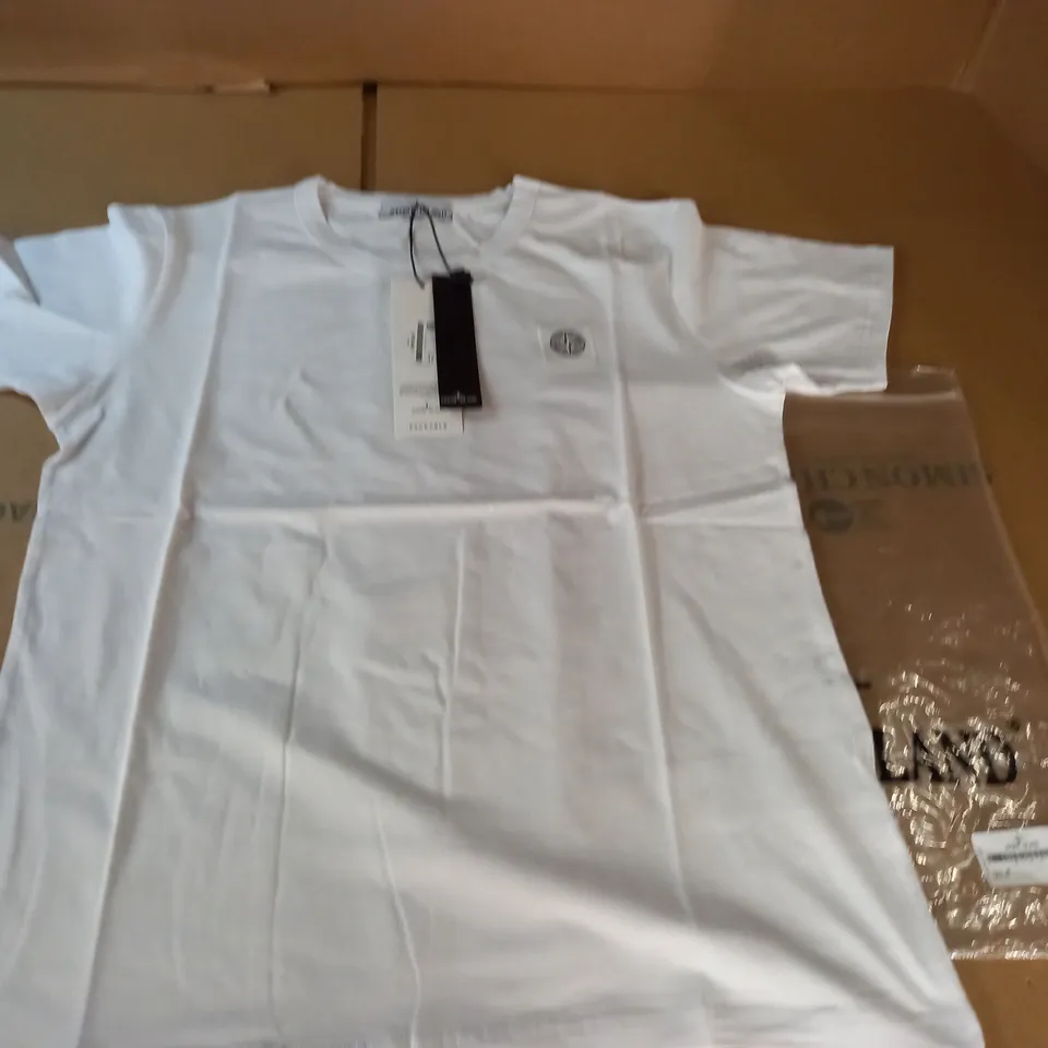 STONE ISLAND WHITE T-SHIRT - M