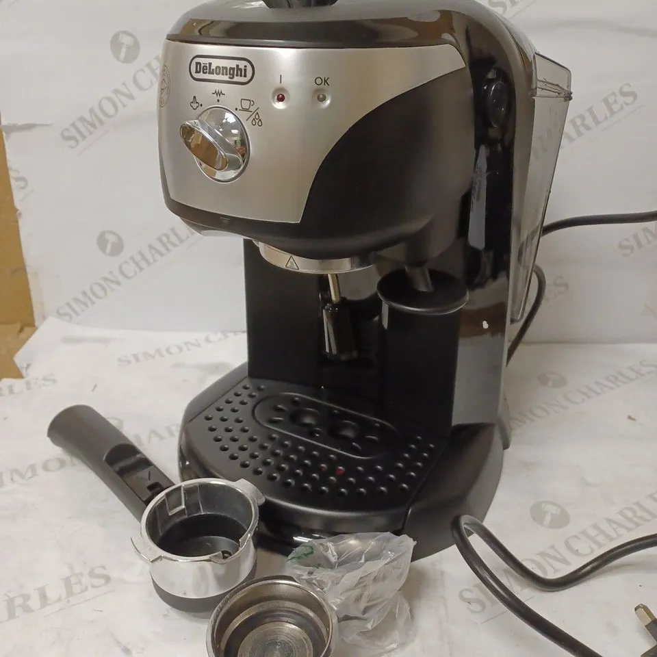 DE'LONGHI TRADITIONAL PUMP ESPRESSO COFFEE MACHINE