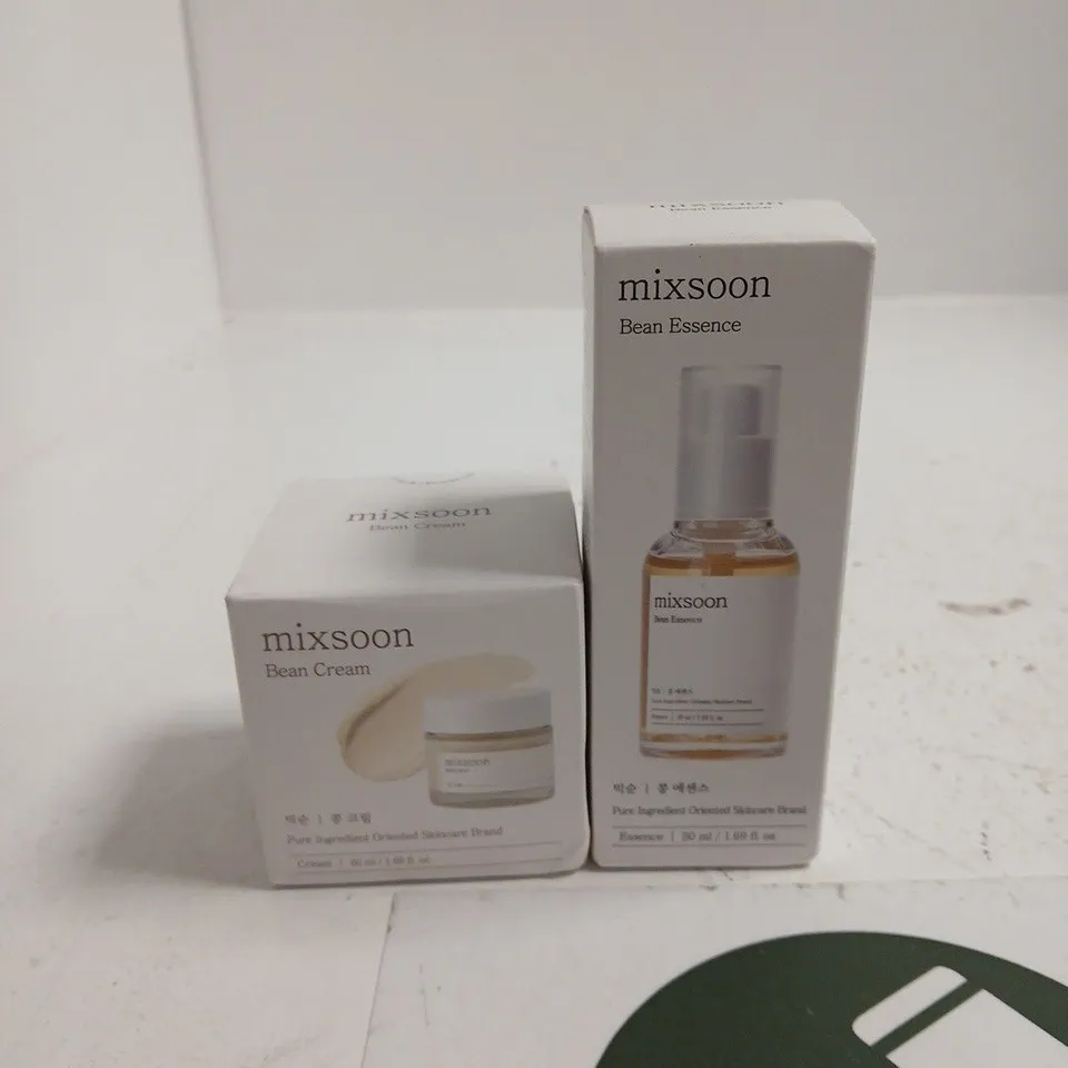 MIXSOON BEAN ESSENCE & BEAN CREAM SKINCARE DUO (2 BOXES)