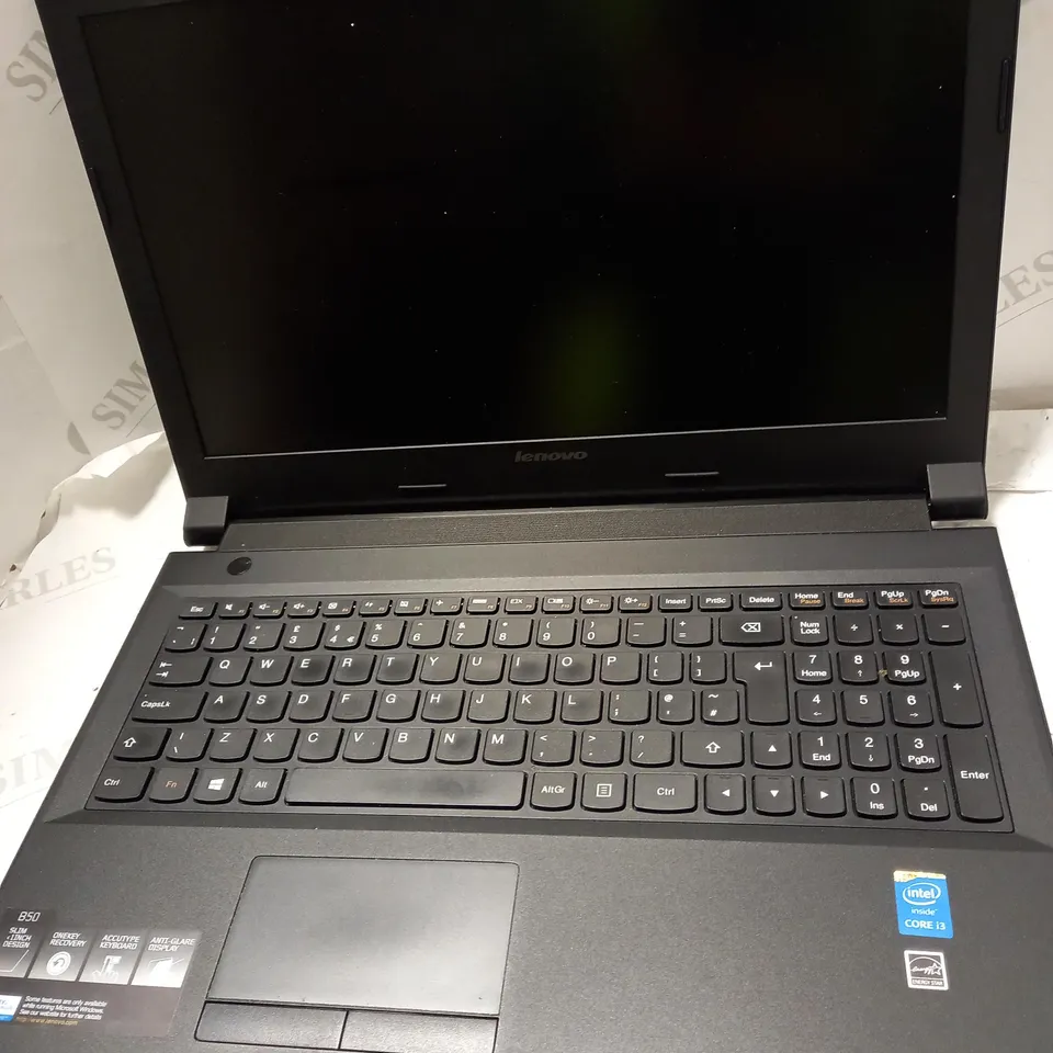 LENOVO B50-80 LAPTOP - BLACK