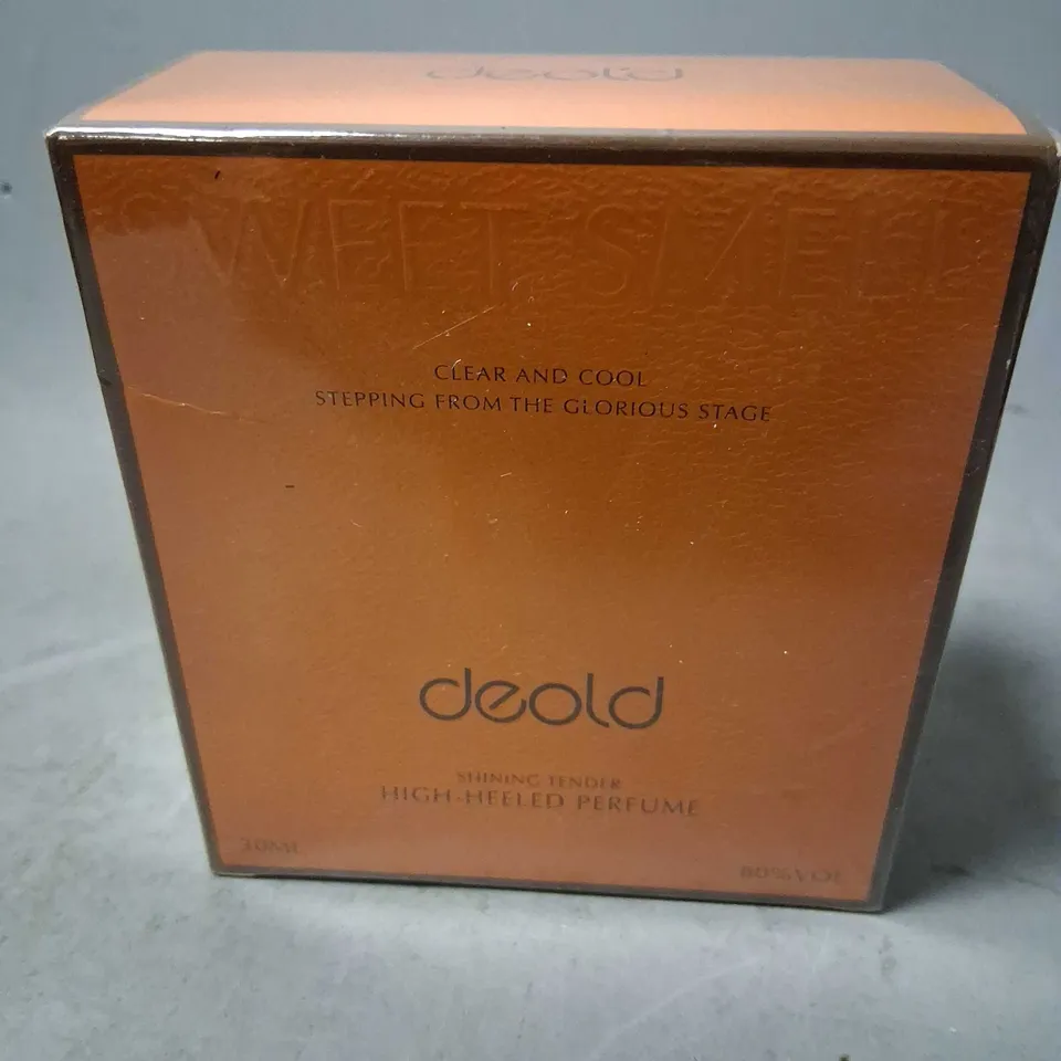 BOXED AND SEALED DEOLD HIGH HEELED PERFUME 30ML