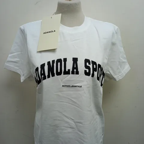ADANOLA SPORT OVERSIZED T-SHIRT SIZE XS