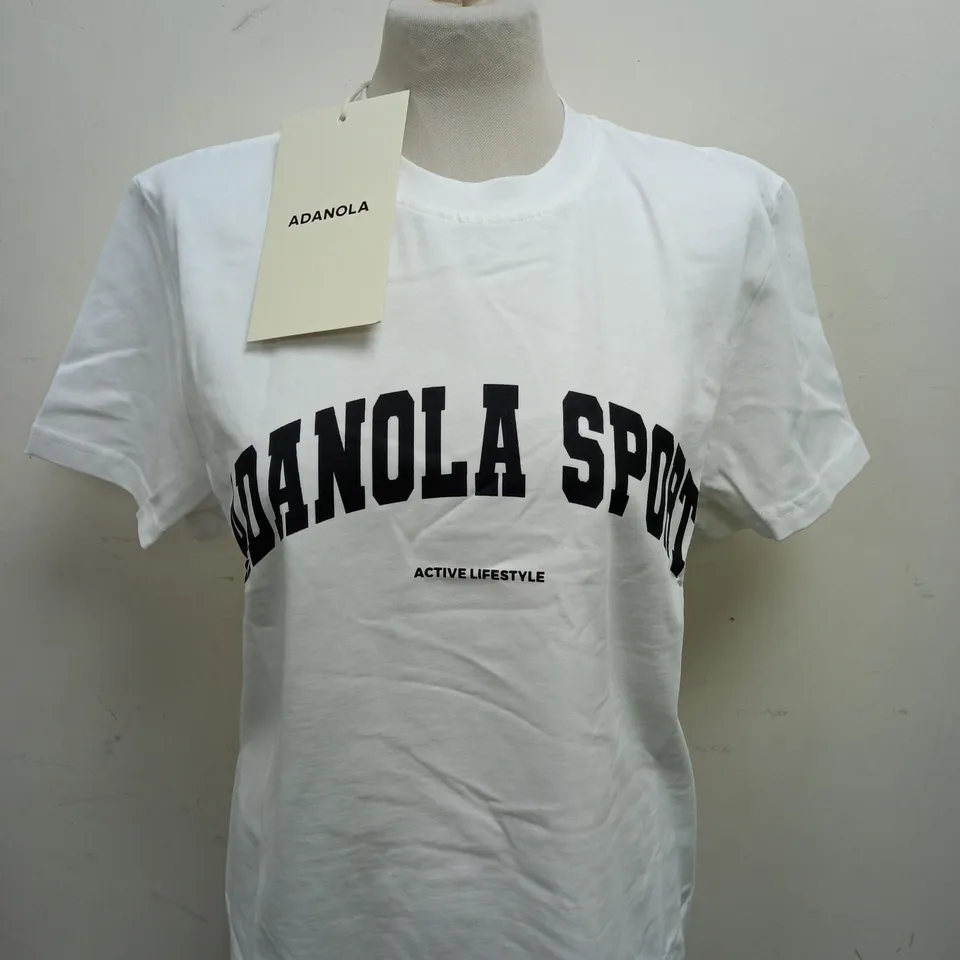 ADANOLA SPORT OVERSIZED T-SHIRT SIZE XS