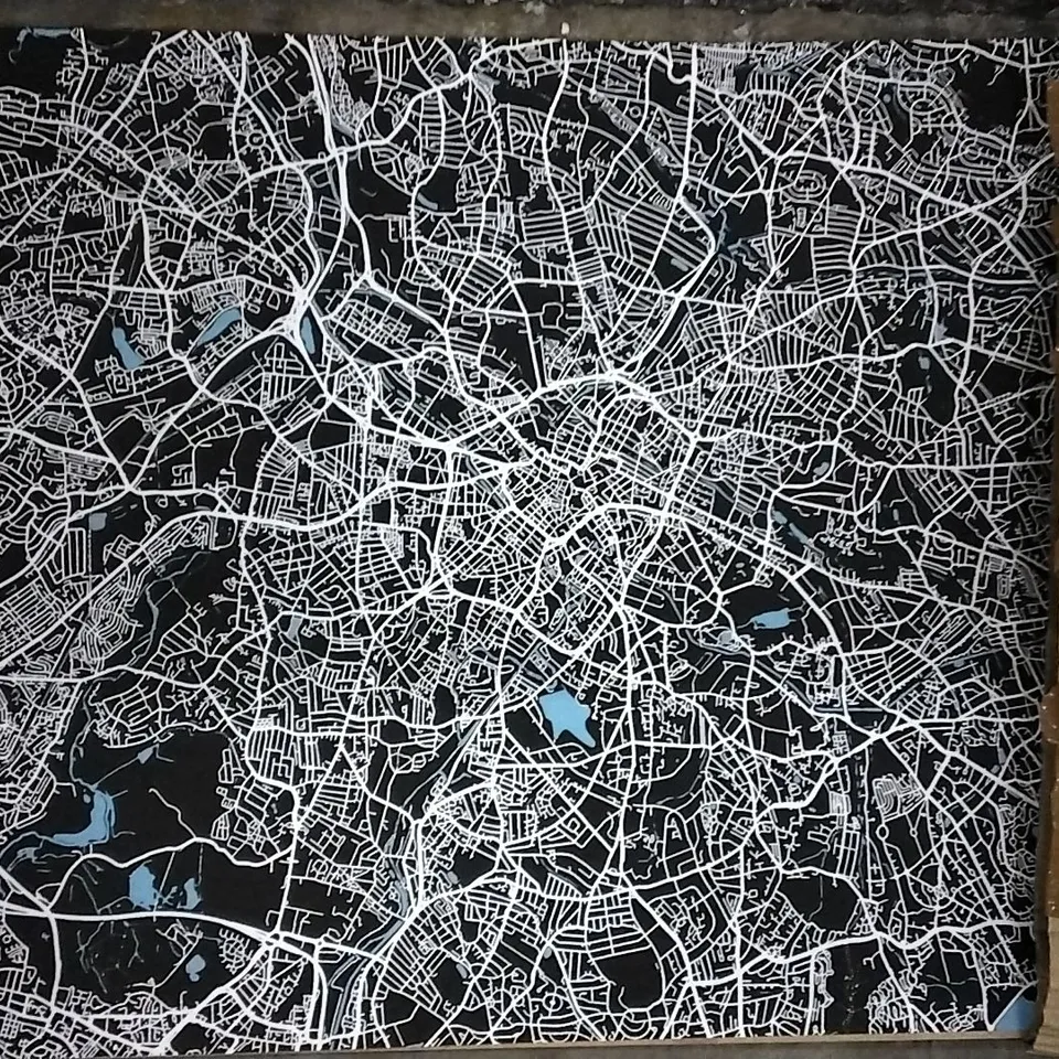 BOXED BIRMINGHAM III GRAPHIC ART