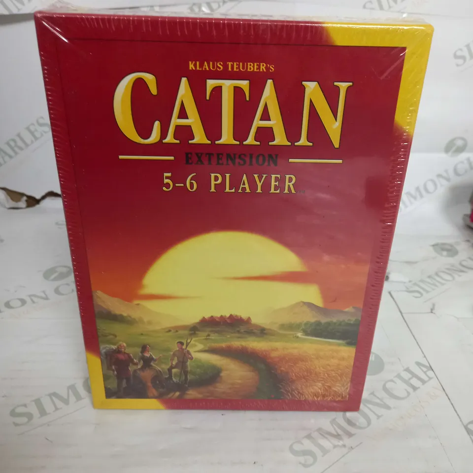 BOXED AND SEALED KLAUS TEUBERS CATAN EXTENSION - 5-6 PLAYER