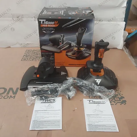 BOXED THRUSTMASTER T.16000 M FCS HOTAS FLIGHT CONTROL SYSTEM