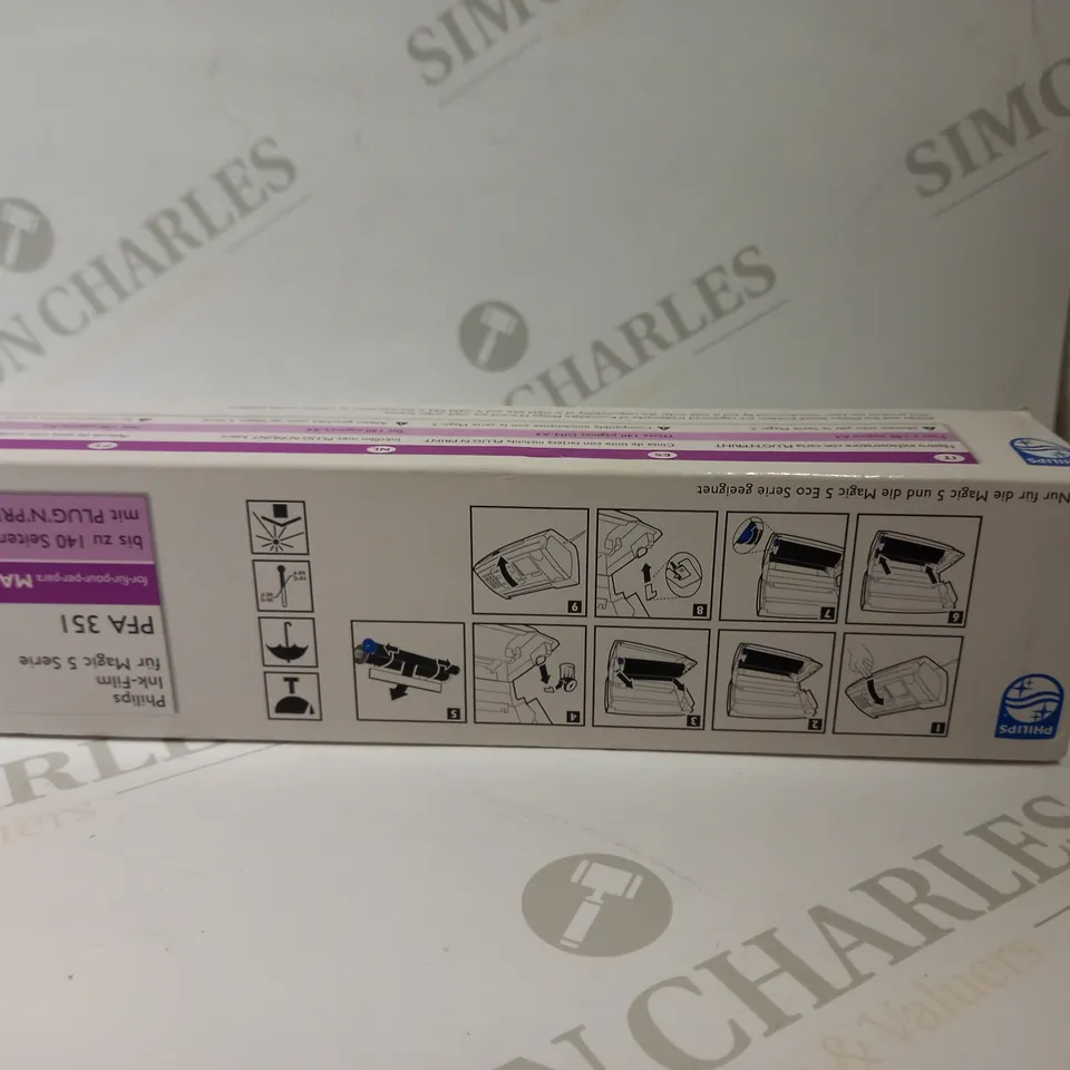 PHILIPS FAX INK FILM CARTRIDGE BLACK REF PFA351