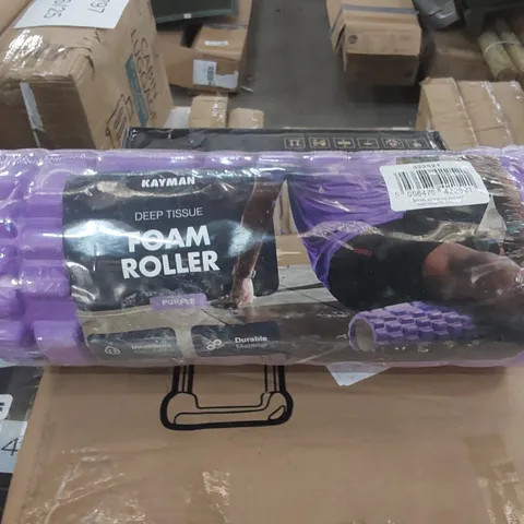 BAGGED KAYMAN FOAM EXERCISE ROLLER