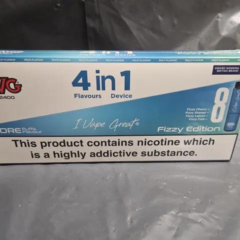 IVG 4 IN 1 FLAVOURS DEVICE FIZZY EDITION VAPE KIT – BOXED X 5