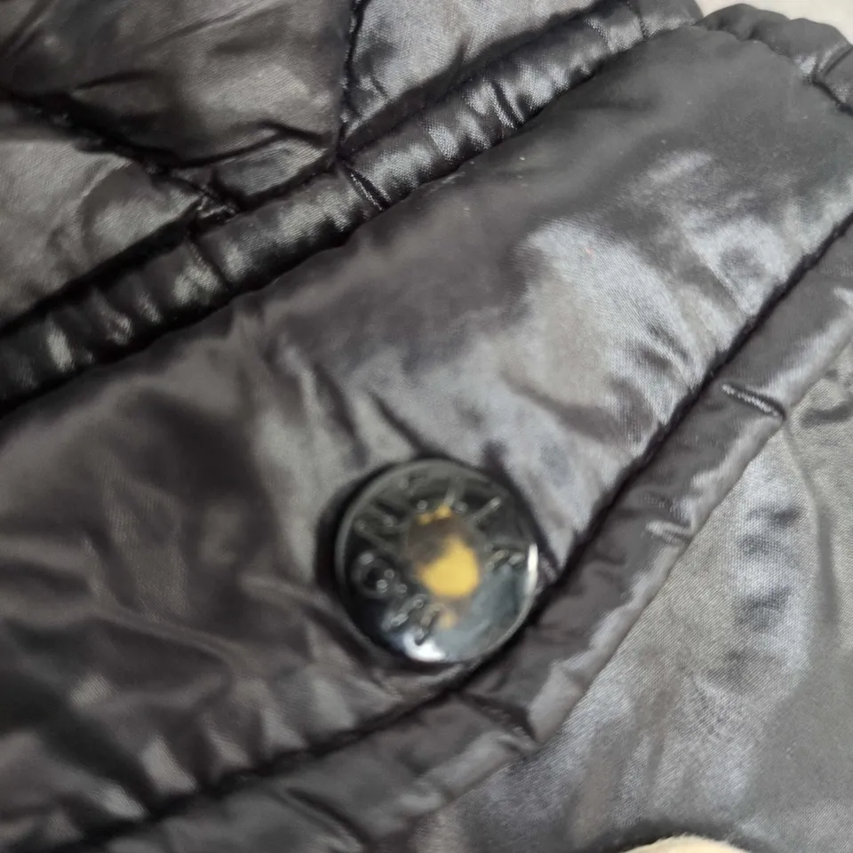 MONCLER DOWN PUFFER JACKET – BLACK, HOODED, SIZE M