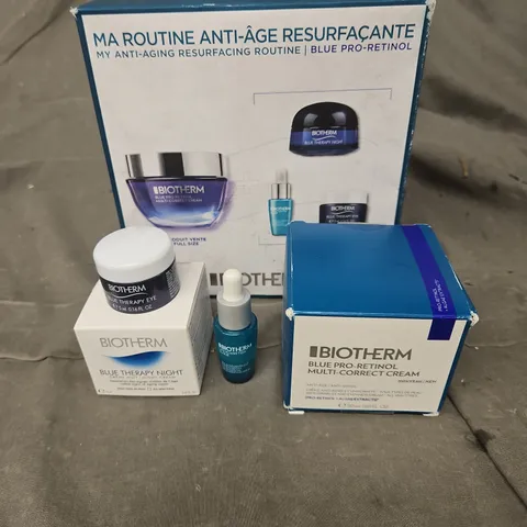 BOXED BIOTHERM BLUE PRO-RETINOL ANTI-AGING RESURFACING ROUTINE
