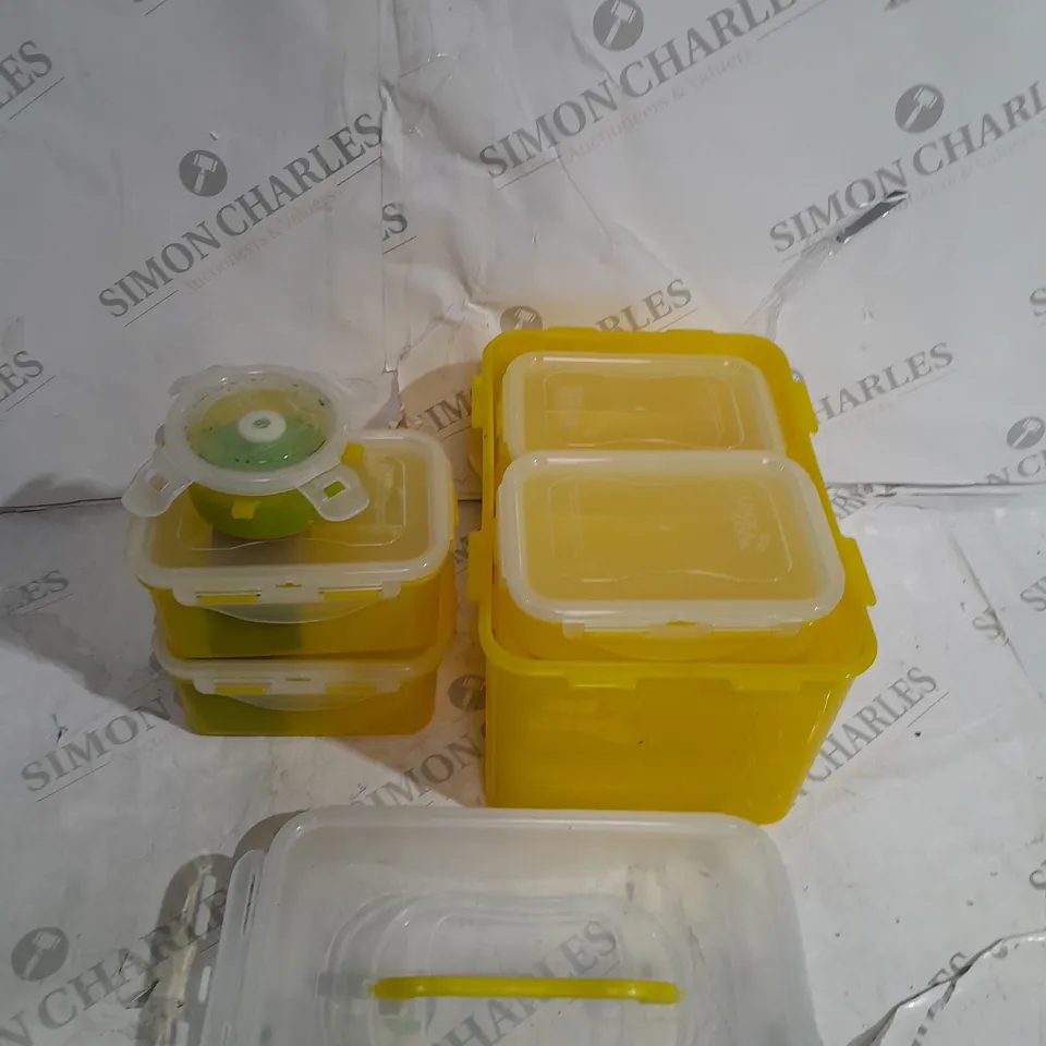 LOCK & LOCK ASSORTED AIRTIGHT FOOD STORAGE CONTAINERS
