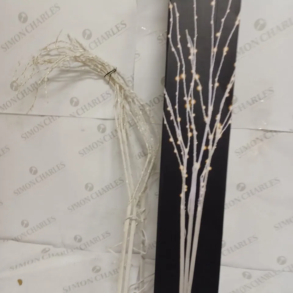 3 BRANCH LIGHTS PURE WHITE LED'S        