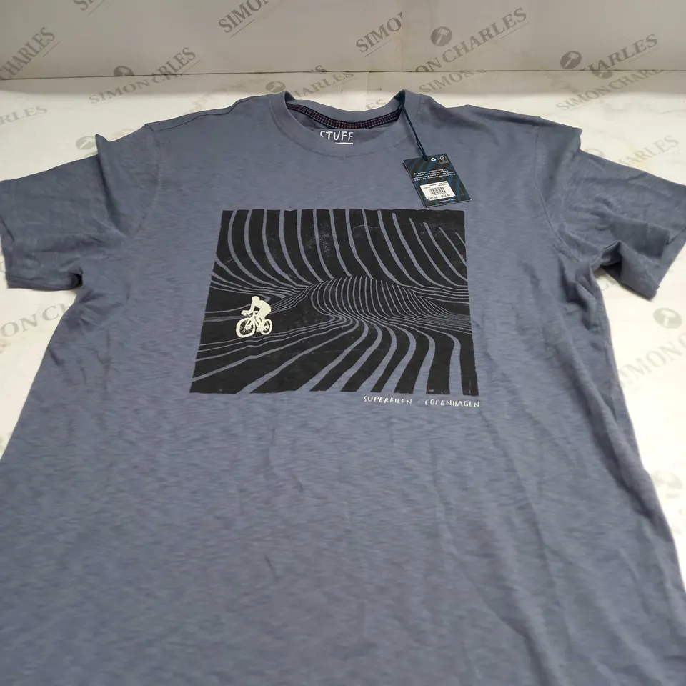 WHITE STUFF GRAPHIC T-SHIRT SIZE M