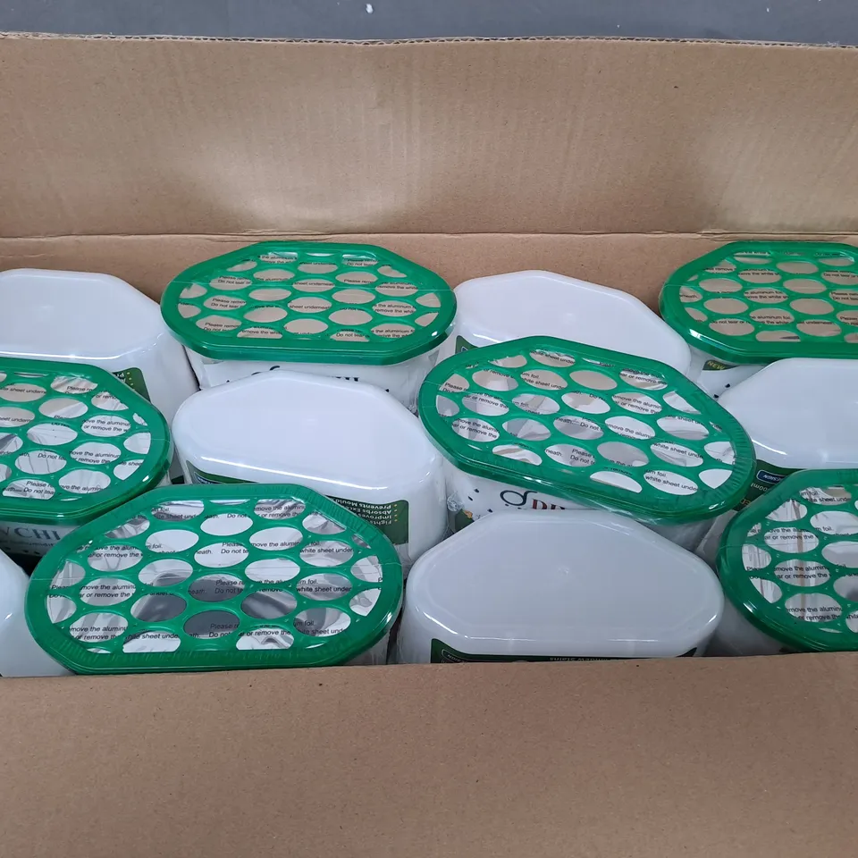 12 X SEALED DIVCHI UNSCENTED INTERIOR DEHUMIDIFIERS 