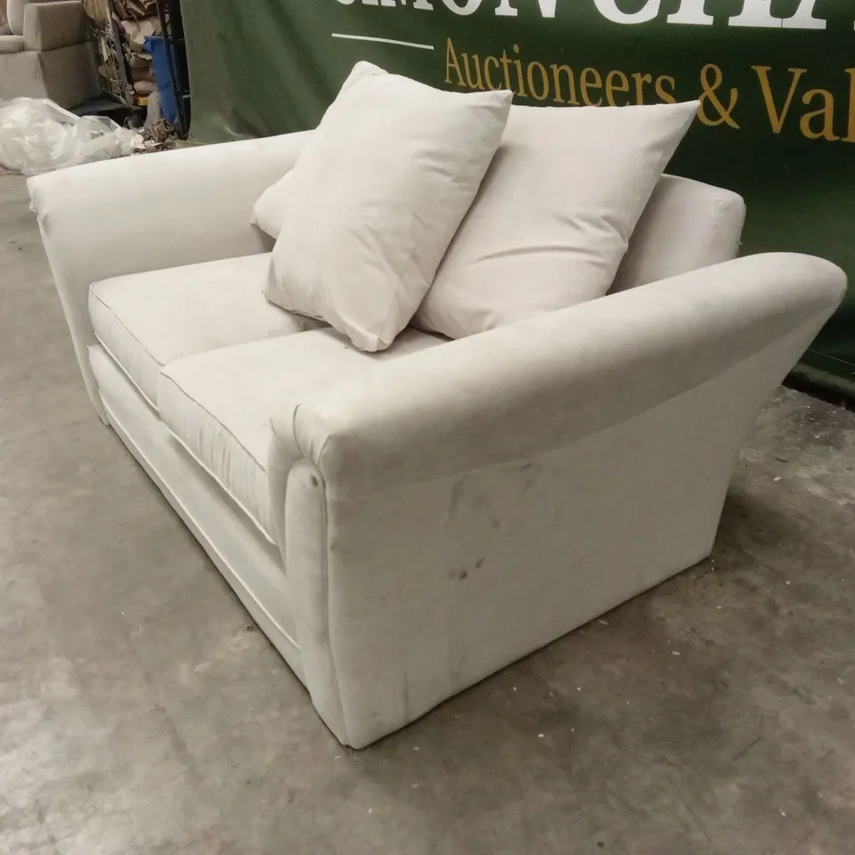 DURY FABRIC 2 SEATER SCATTER BACK SOFA RRP £479