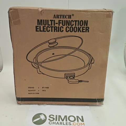 ARTECH MULTI-FUNCTION ELECTRIC COOKER β BOXED
